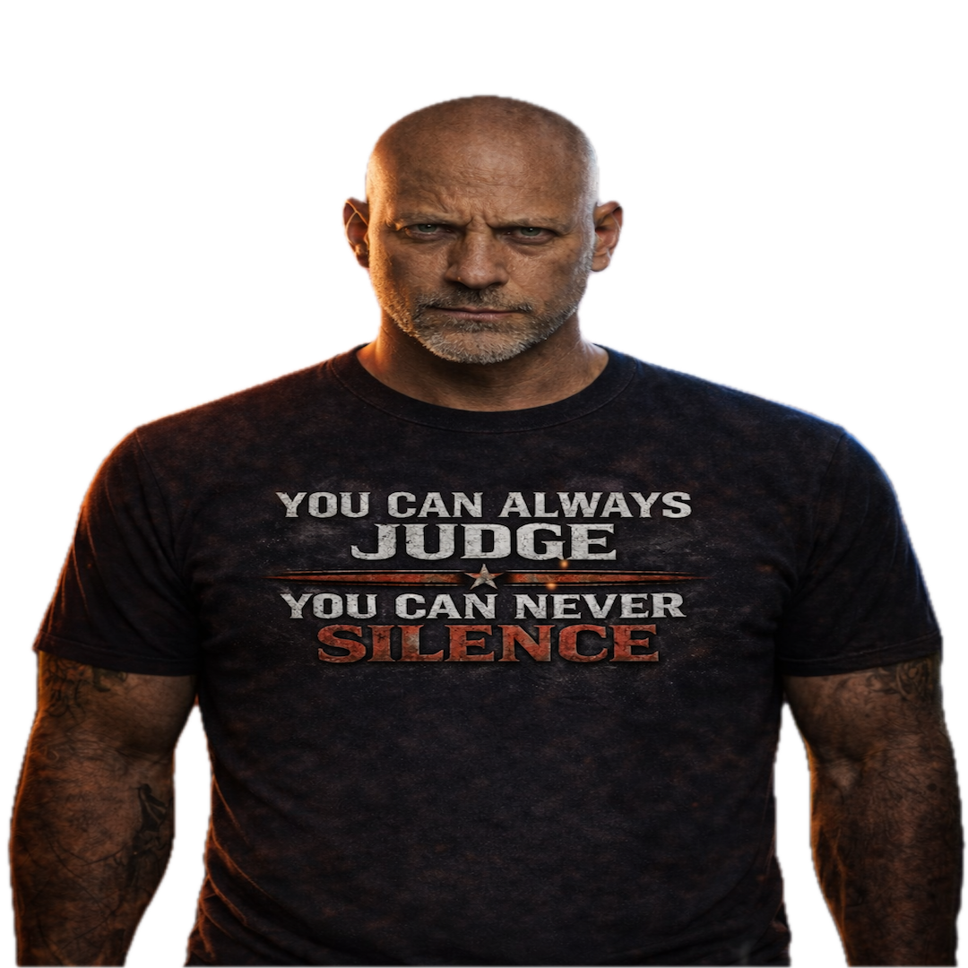 Never Silence Slogan Premium Tee
