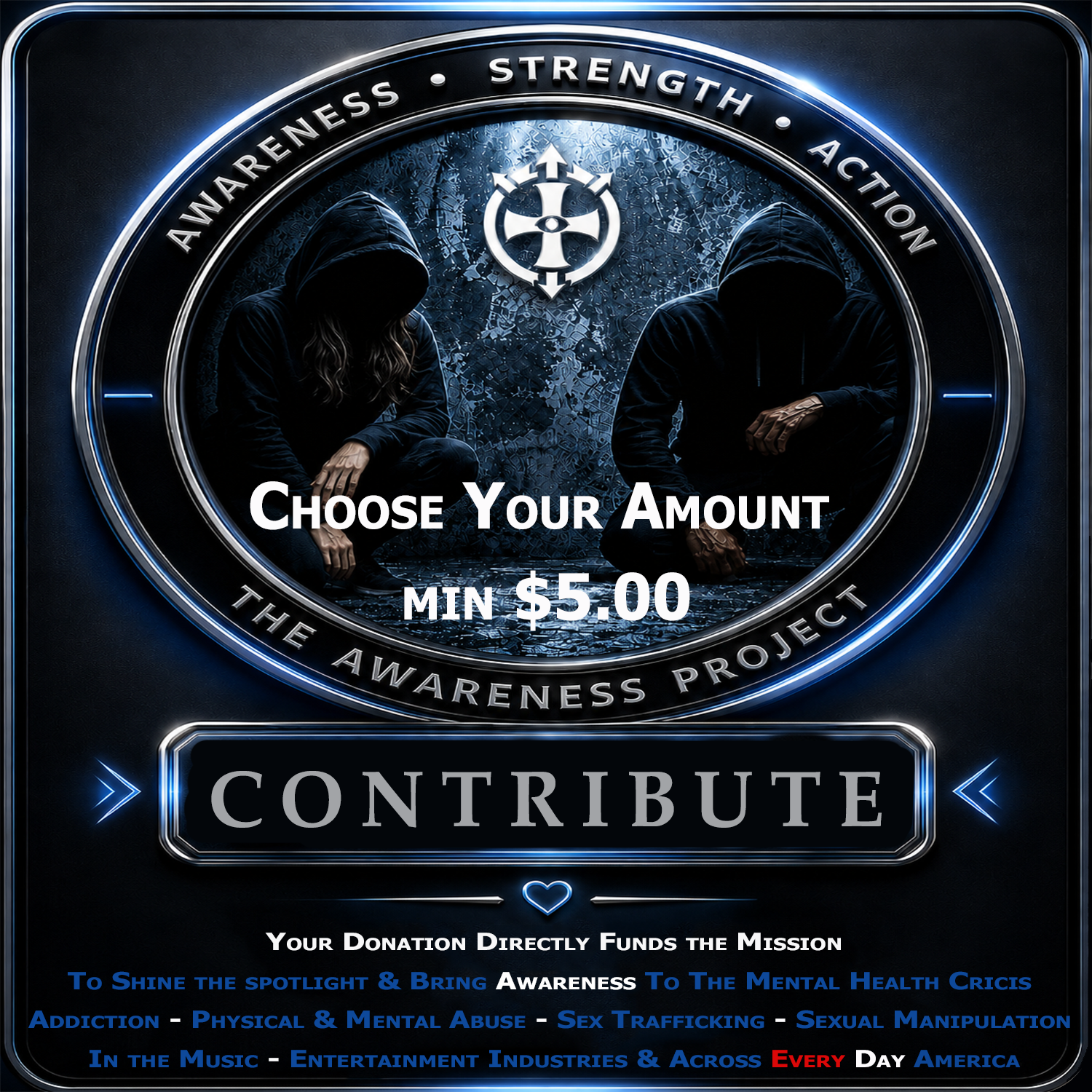Contribute $35 to The Awareness Project USA